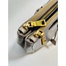 PRADA Große Saffiano Lux Leder Double Zip Große Galleria Handtasche