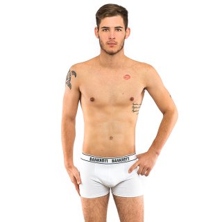 BANKROTT Underwear Schriftzug - schwarz auf weiß