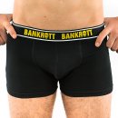 BANKROTT Underwear Schriftzug - gold auf schwarz